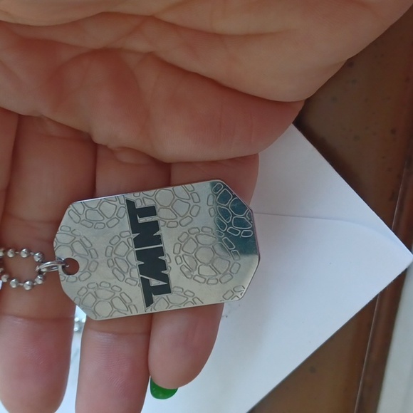 Teenage Mutant Ninja Turtles Dog Tag Necklace - Picture 4 of 4